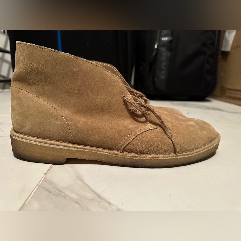 Clarks desert originals suede boots